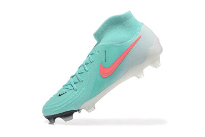 Men's Nike Phantom Luna Elite FG Football Boots - Jade/Red/White