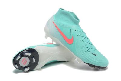 Men's Nike Phantom Luna Elite FG Football Boots - Jade/Red/White
