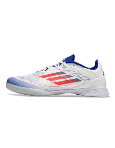 Unisex Adidas F50 Elite IC Football Shoes - Blue/White/Red