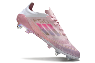 Men's Adidas F50 Elite 304 SG Football Boots - Pink/Gold/White