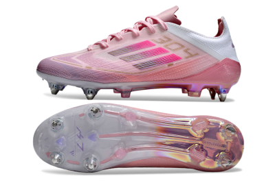 Men's Adidas F50 Elite 304 SG Football Boots - Pink/Gold/White