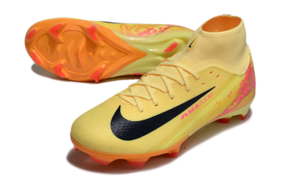 Men's Nike Air Zoom Mercurial Superfly 10 Elite FG Football Boots - Yellow/Black/Red