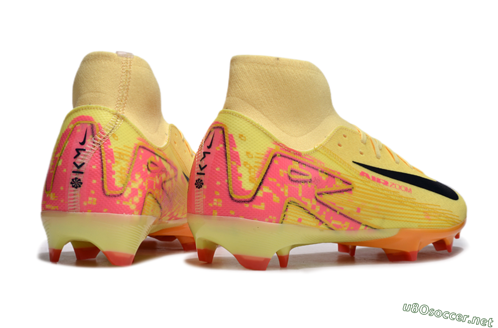 Men's Nike Air Zoom Mercurial Superfly 10 Elite FG Football Boots - Yellow/Black/Red 6