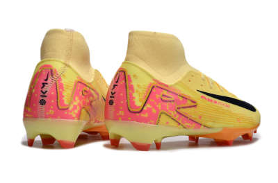 Men's Nike Air Zoom Mercurial Superfly 10 Elite FG Football Boots - Yellow/Black/Red