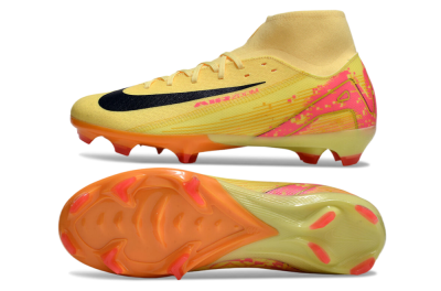 Men's Nike Air Zoom Mercurial Superfly 10 Elite FG Football Boots - Yellow/Black/Red
