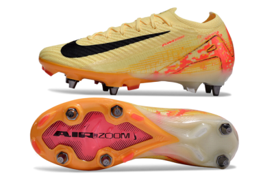 Men's Nike Air Zoom Mercurial Vapor 16 Elite SG Football Boots - Yellow/Black/Red