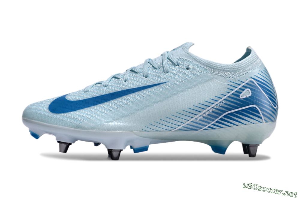 Men's Nike Air Zoom Mercurial Vapor 16 Elite SG Football Boots - Jade/Blue/White 0