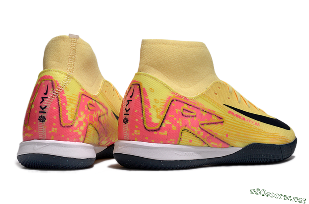 Men's Nike Air Zoom Mercurial Superfly 10 Elite IC Football Shoes - Yellow/Black/Red 6