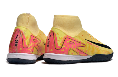 Men's Nike Air Zoom Mercurial Superfly 10 Elite IC Football Shoes - Yellow/Black/Red