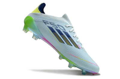 Unisex Adidas F50 Elite FG Football Boots - Jade/Blue/Yellow