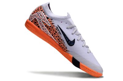 Unisex Nike Air Zoom Mercurial Vapor 16 Elite IC Football Shoes - White/Black/Leopard