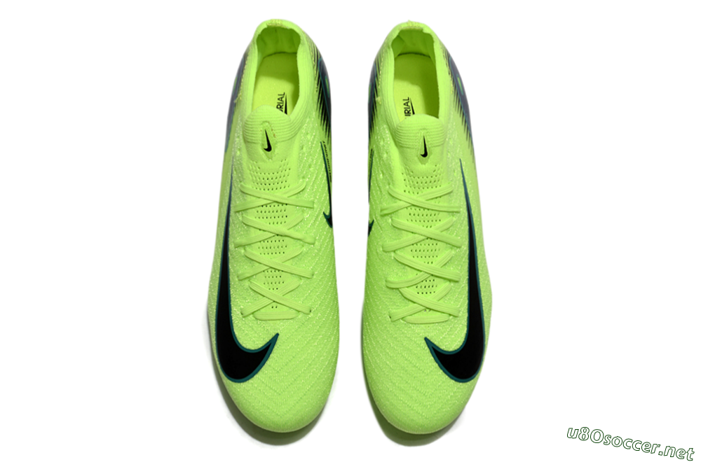 Men's Nike Air Zoom Mercurial Vapor 16 Elite FG Football Boots - Yellow/Green/Blue 4