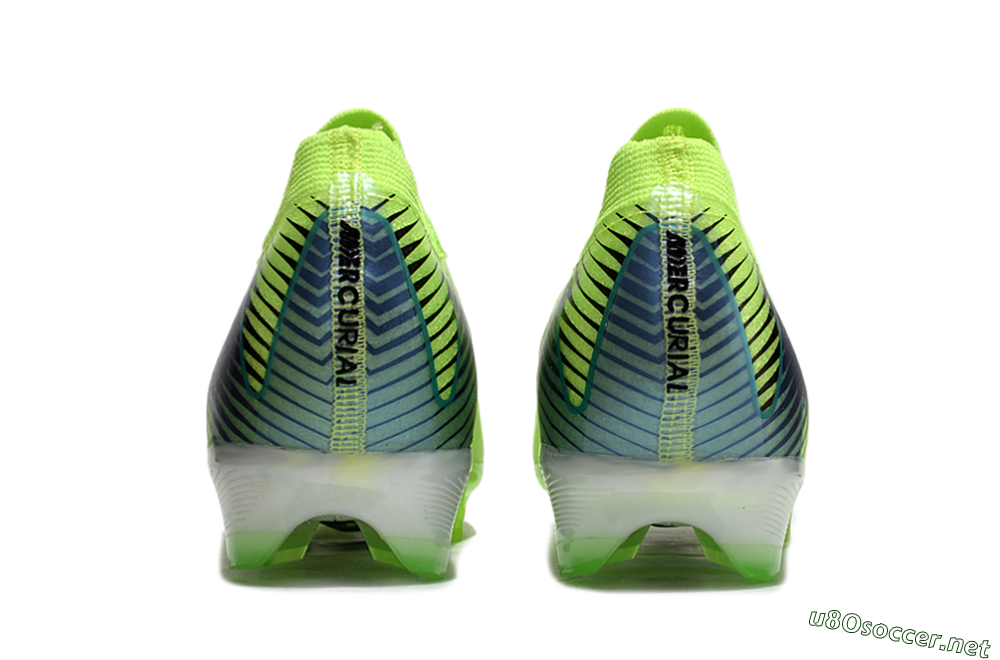 Men's Nike Air Zoom Mercurial Vapor 16 Elite FG Football Boots - Yellow/Green/Blue 5