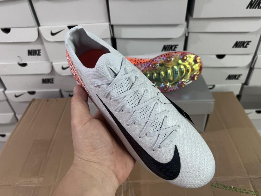 Men's Nike Air Zoom Mercurial Vapor 16 Elite AG Football Boots - Grey/Black/Brown