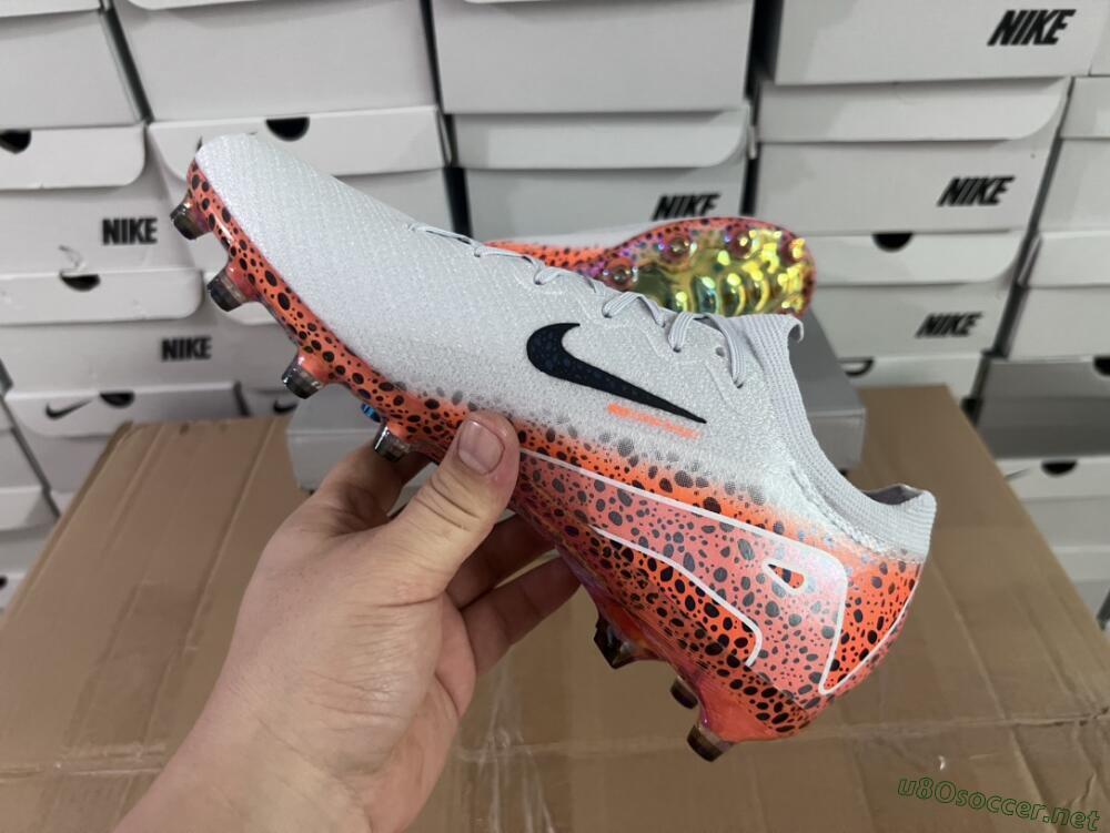 Men's Nike Air Zoom Mercurial Vapor 16 Elite AG Football Boots - Grey/Black/Brown