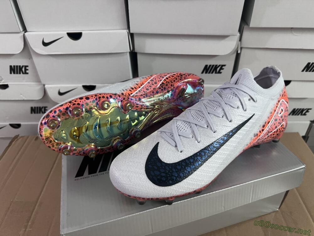 Men's Nike Air Zoom Mercurial Vapor 16 Elite AG Football Boots - Grey/Black/Brown