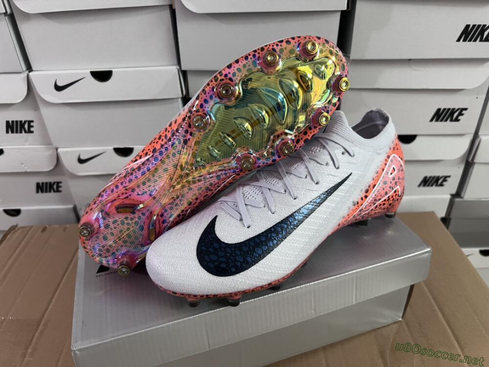 Men's Nike Air Zoom Mercurial Vapor 16 Elite AG Football Boots - Grey/Black/Brown