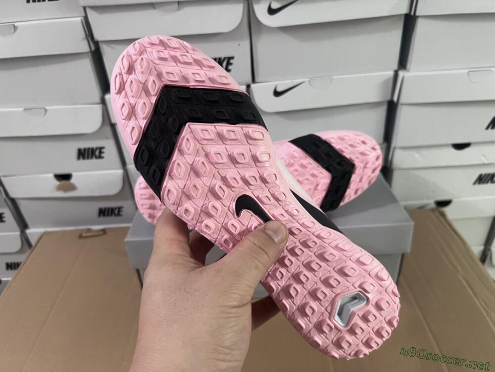 Unisex Nike Air Zoom Mercurial Superfly 10 Elite TF Football Shoes - Pink/White/Black