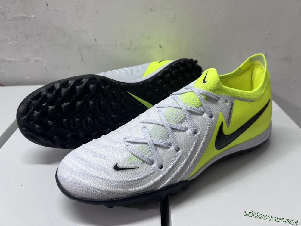 Unisex Nike Phantom Luna Elite TF Football Shoes - Grey/Yellow/Black