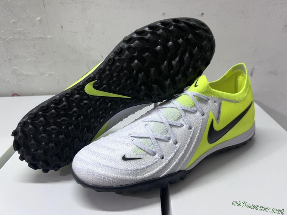 Unisex Nike Phantom Luna Elite TF Football Shoes - Grey/Yellow/Black