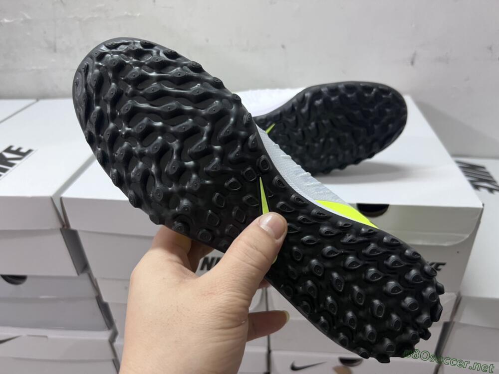 Unisex Nike Phantom Luna Elite TF Football Shoes - Grey/Yellow/Black