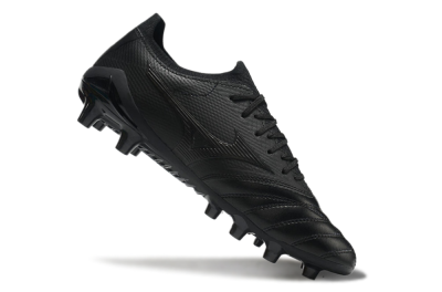 Men's Mizuno Morelia Neo 3 FG Football Boots - Black/Black