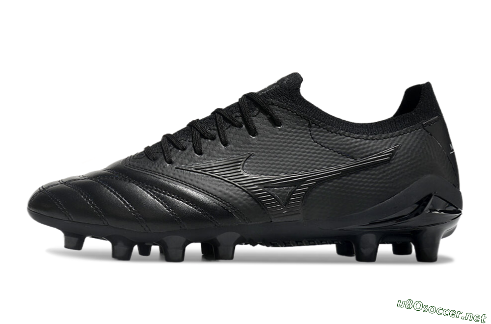 Men's Mizuno Morelia Neo 3 FG Football Boots - Black/Black 0