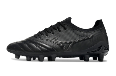 Men's Mizuno Morelia Neo 3 FG Football Boots - Black/Black