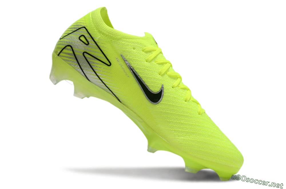 Unisex Nike Air Zoom Mercurial Vapor 16 Elite FG Football Boots - Yellow/Black/Silver 4