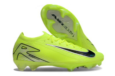 Unisex Nike Air Zoom Mercurial Vapor 16 Elite FG Football Boots - Yellow/Black/Silver