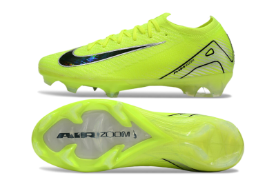 Unisex Nike Air Zoom Mercurial Vapor 16 Elite FG Football Boots - Yellow/Black/Silver