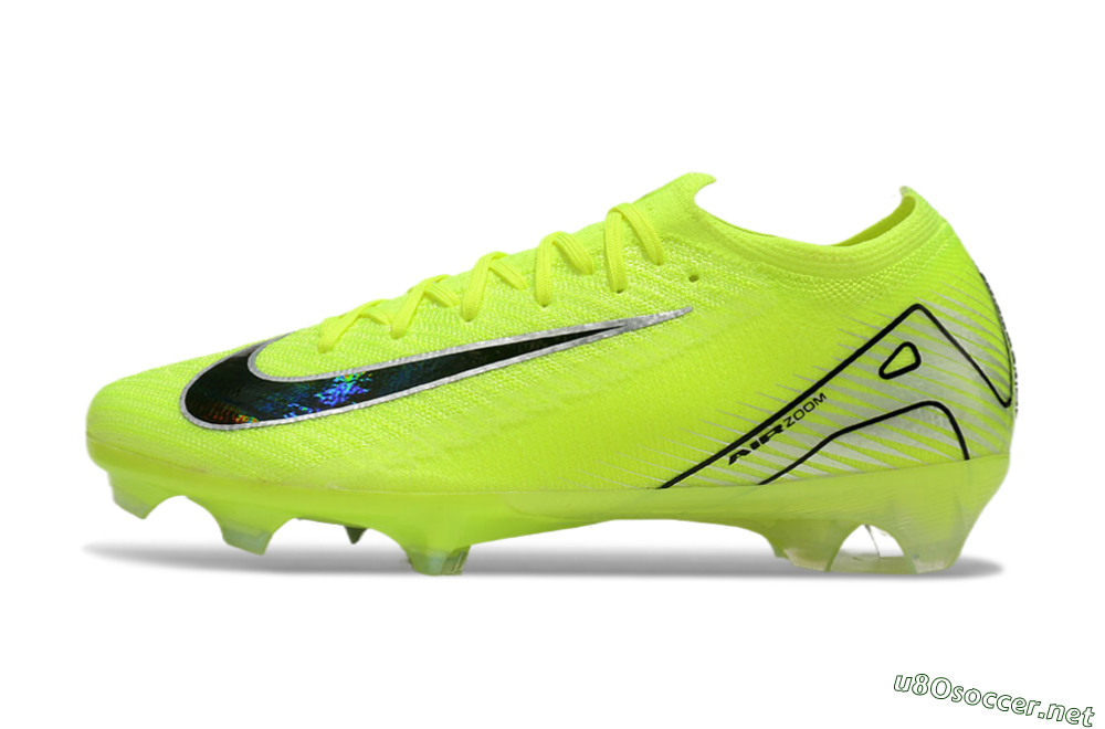 Unisex Nike Air Zoom Mercurial Vapor 16 Elite FG Football Boots - Yellow/Black/Silver 0