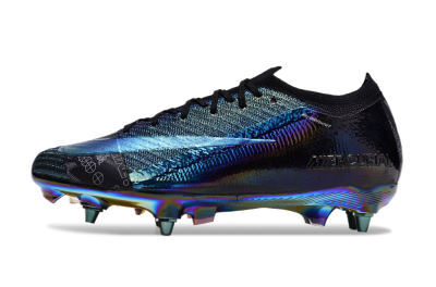 Men's Nike Air Zoom Mercurial Vapor 15 Elite SG Football Boots - Blue/Black/Gold