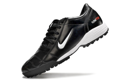 Men's Nike Total 90 II TF Football Shoes - Black/White/Red
