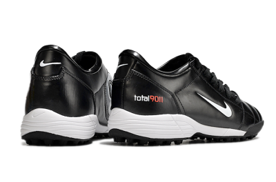 Men's Nike Total 90 II TF Football Shoes - Black/White/Red