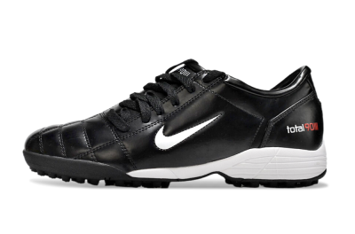 Men's Nike Total 90 II TF Football Shoes - Black/White/Red