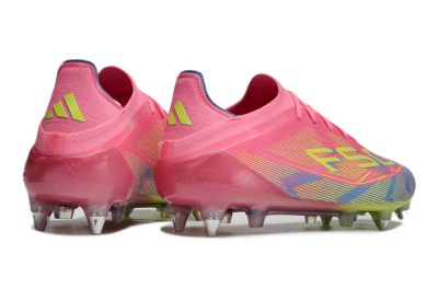 Men's Adidas F50 Elite SG Football Boots - Red/Yellow/Blue