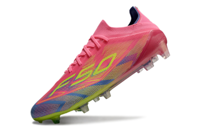 Men's Adidas F50 Elite FG Football Boots - Red/Yellow/Blue