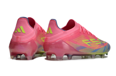 Men's Adidas F50 Elite FG Football Boots - Red/Yellow/Blue