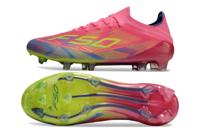 Men's Adidas F50 Elite FG Football Boots - Red/Yellow/Blue