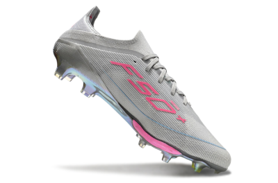 Men's Adidas F50+ Lightstrike Elite FG Football Boots - Grey/Pink/Yellow