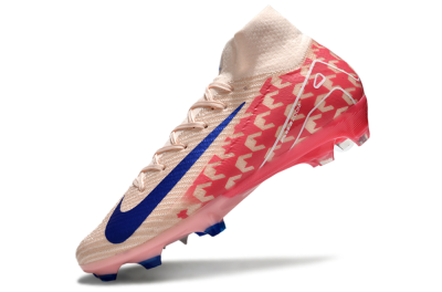 Unisex Nike Air Zoom Mercurial Superfly 10 Elite FG Football Boots - Pink/Blue/Red