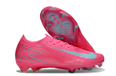 Unisex Nike Air Zoom Mercurial Vapor 16 Elite FG Football Boots - Red/Jade/White
