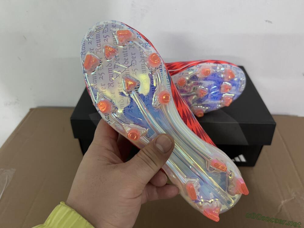 Men's Adidas F50 Elite FG Football Boots - Red/White/Blue