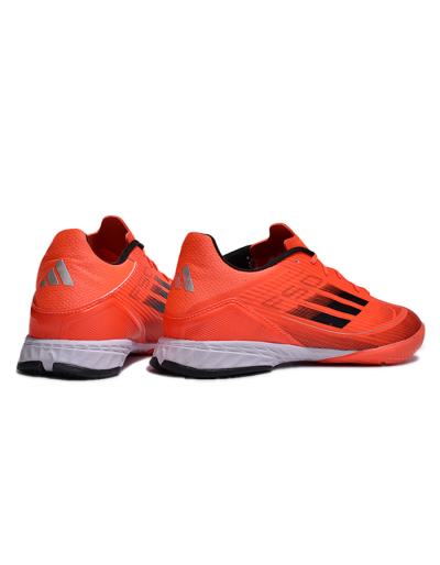 Unisex Adidas F50 Elite IC Football Shoes - Red/Black/White
