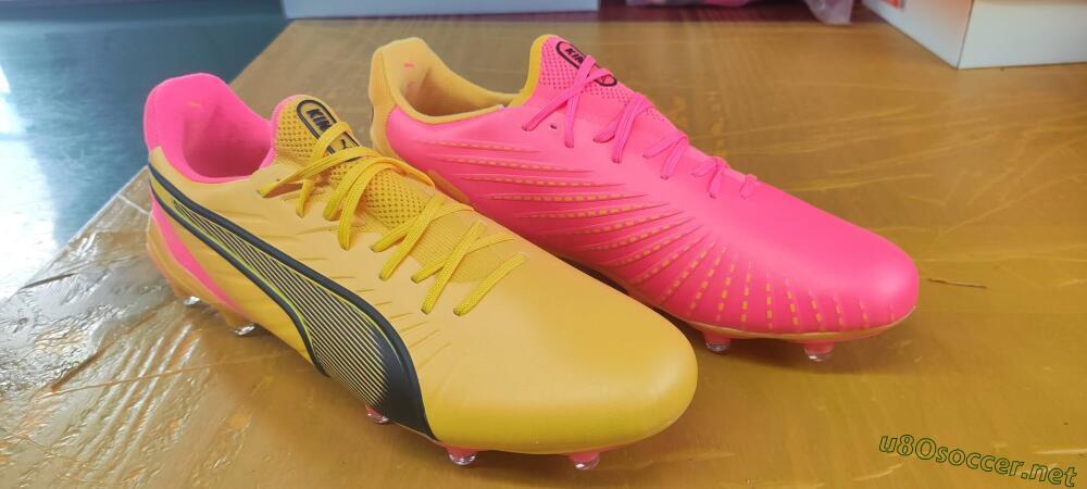 Men's Puma Ultra Ultimate FG Football Boots - Red/Black/Yellow