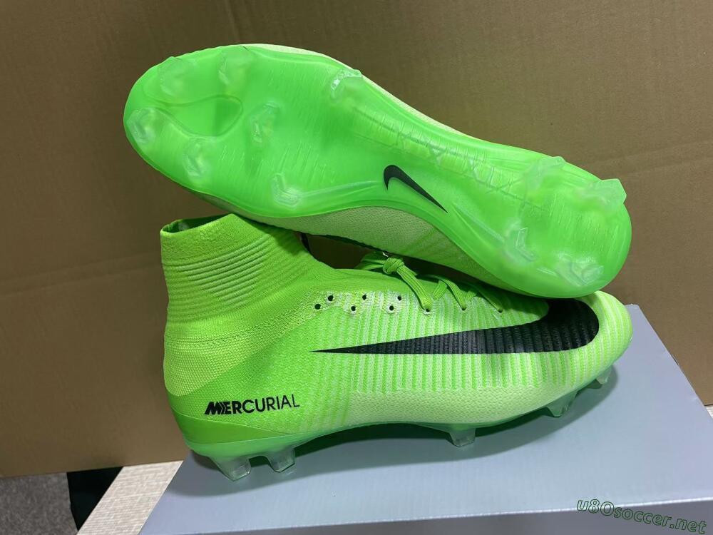 Men's Nike Zoom Superfly 5 Elite FG Football Boots - Yellow/Black
