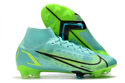 Unisex Nike Mercurial Superfly 8 Elite FG Football Boots - Jade/Black/Yellow