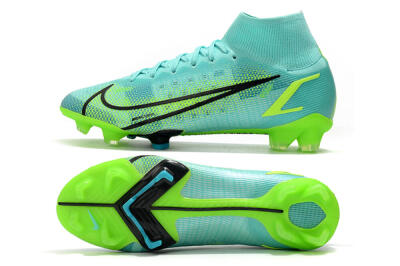 Unisex Nike Mercurial Superfly 8 Elite FG Football Boots - Jade/Black/Yellow