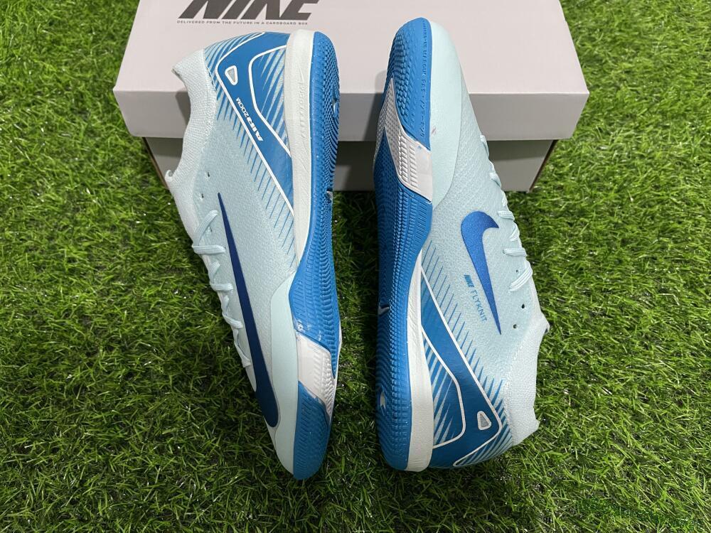 Unisex Nike Air Zoom Mercurial Vapor 16 Elite IC Football Shoes - Jade/Blue/White